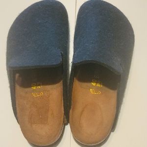 Brickenstock wool mules